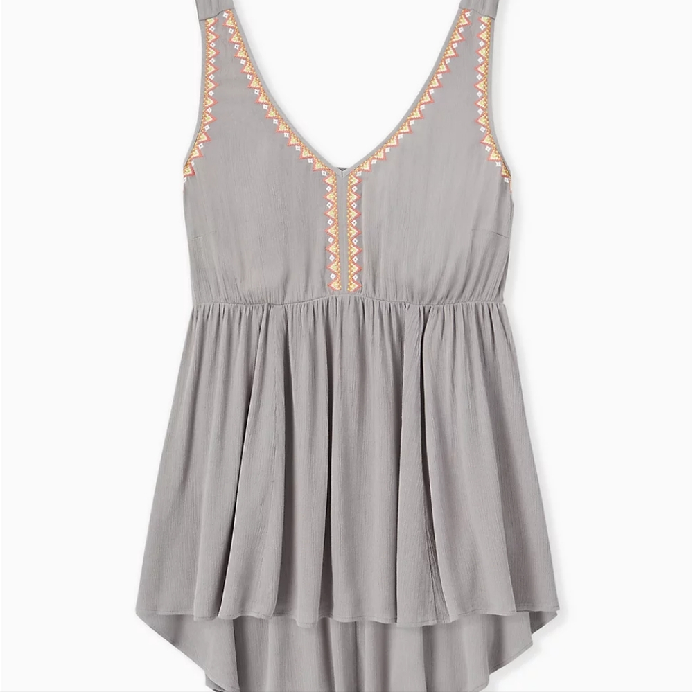 Torrid Boho Summer Tank 3x